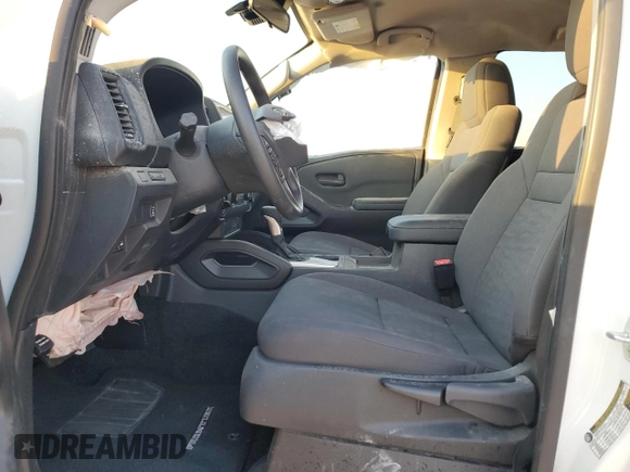 2024 Nissan Frontier S with VIN 1N6ED1EK5RN619667, listed as a Copart auction lot 81490124 with 1,422 mi miles and Salvage title. Bid and sale history available at DreamBid. Image 8.