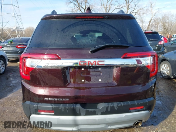2021 GMC Acadia SLE with VIN 1GKKNKLA6MZ148248, listed as a IAAI auction lot 41530456 with 47,582 mi miles and . Bid and sale history available at DreamBid. Image 16.