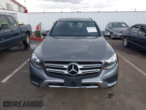 2019 Mercedes-Benz GLC with VIN WDC0G4KB5KF617793, listed as a IAAI auction lot 41916787 with 34,821 mi miles. Bid and sale history available at carsss.com. Image 13.