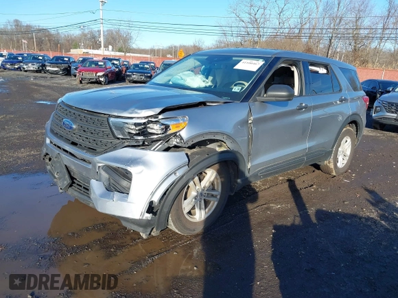 2023 Ford Explorer with VIN 1FMSK8BH8PGA62294, listed as a IAAI auction lot 41100467 with 10,442 mi miles and . Bid and sale history available at DreamBid. Image 20.