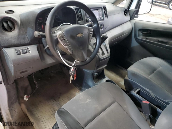 2018 Chevrolet City Express Cargo Van LT with VIN 3N63M0ZN2JK695721, listed as a Copart auction lot 46393035 with 132,863 mi miles and Salvage Title. Bid and sale history available at carsss.com. Image 8.