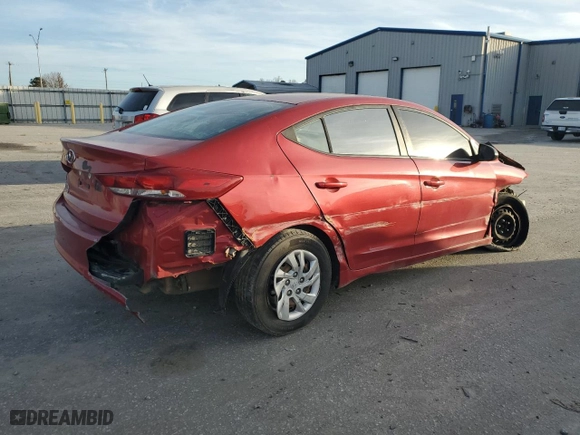2018 Hyundai Elantra SE with VIN 5NPD74LF6JH275025, listed as a Copart auction lot 84817924 with 126,863 mi miles and Clean Title. Bid and sale history available at carsss.com. Image 3.