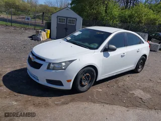 2012 Chevrolet Cruze LS with VIN 1G1PC5SH2C7240340, listed as a IAAI auction lot 42069654 with 122,410 mi miles. Bid and sale history available at carsss.com. Image 2.