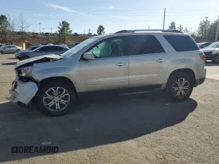 2014 GMC Acadia SLT with VIN 1GKKRRKDXEJ307989, listed as a Copart auction lot 48233425 with 181,026 mi miles and Salvage Title. Bid and sale history available at carsss.com. Image 1.