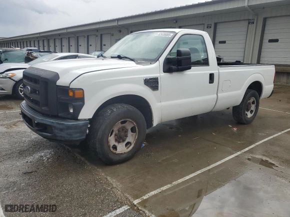 2008 Ford Super Duty F-350 SRW XL with VIN 1FTSF30518EA74725, listed as a Copart auction lot 52638005 with 203,625 mi miles and Clean Title. Bid and sale history available at carsss.com. Image 1.