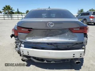 2015 Lexus IS 250 with VIN JTHBF1D25F5051478, listed as a Copart auction lot 57087175 with 105,255 mi miles and Salvage title. Bid and sale history available at DreamBid. Image 6.