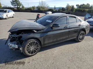 2020 Mercedes-Benz C 300 with VIN WDDWF8EB0LR540472, listed as a Copart auction lot 50381235 with Not Provided miles and Salvage Title. Bid and sale history available at DreamBid. Image 1.