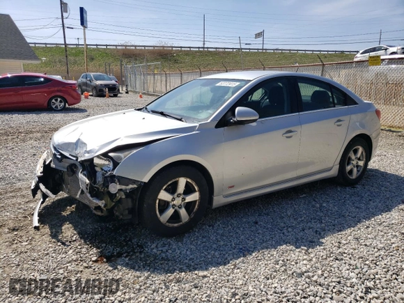 2014 Chevrolet Cruze 1LT with VIN 1G1PC5SB7E7138336, listed as a Copart auction lot 53772415 with 134,024 mi miles and Salvage Title. Bid and sale history available at carsss.com. Image 1.