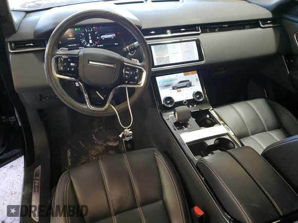 2021 Land Rover Range Rover Velar R-Dynamic S with VIN SALYT2EX1MA305026, listed as a Copart auction lot 41869585 with 58,953 mi miles and Salvage Title. Bid and sale history available at carsss.com. Image 8.