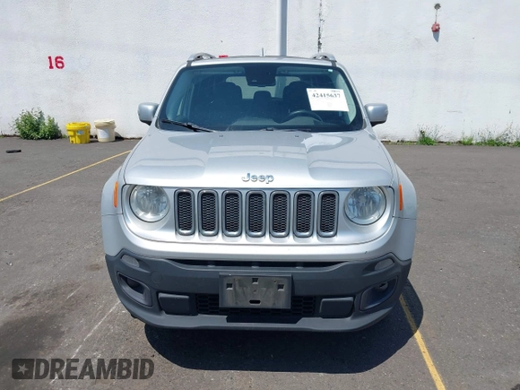 2015 Jeep Renegade Limited with VIN ZACCJBDT0FPC44891, listed as a IAAI auction lot 42415637 with 207,975 mi miles and . Bid and sale history available at DreamBid. Image 13.