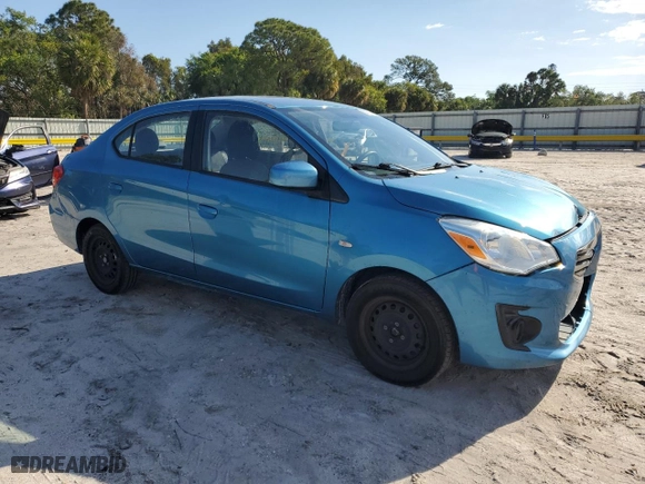 2017 Mitsubishi Mirage G4 ES with VIN ML32F3FJ6HHF08968, listed as a Copart auction lot 50714125 with 73,345 mi miles and Salvage Title. Bid and sale history available at carsss.com. Image 4.