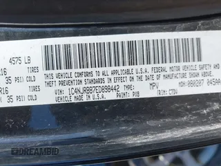 2014 Jeep Patriot Sport with VIN 1C4NJRBB7ED898442, listed as a IAAI auction lot 42020852 with 109,311 mi miles. Bid and sale history available at carsss.com. Image 9.