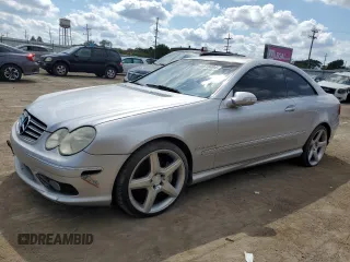 2004 Mercedes-Benz CLK 55 AMG with VIN WDBTJ76H84F071707, listed as a Copart auction lot 68618494 with 120,068 mi miles and Clean Title. Bid and sale history available at DreamBid. Image 1.