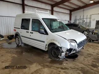 2013 Ford Transit Connect XL with VIN NM0LS6AN7DT144313, listed as a Copart auction lot 51639185 with 106,225 mi miles and Salvage title. Bid and sale history available at DreamBid. Image 4.