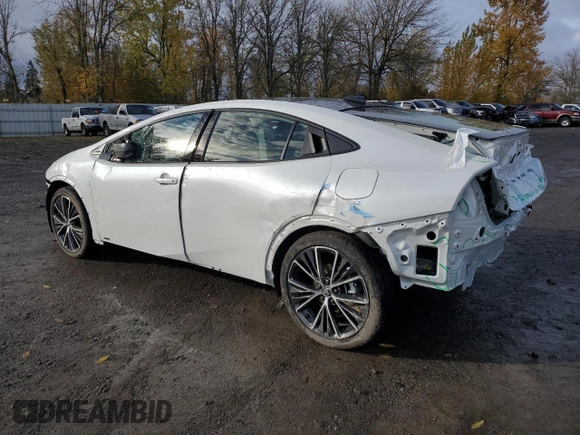 2024 Toyota Prius LE with VIN JTDADABU2R3018381, listed as a Copart auction lot 79545734 with 305 mi miles and Salvage Title. Bid and sale history available at carsss.com. Image 2.