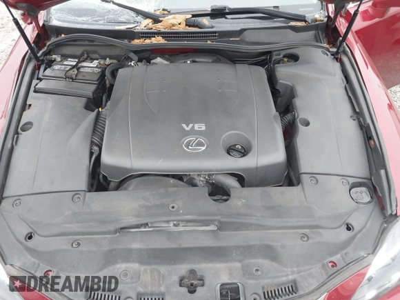 2007 Lexus IS 250 with VIN JTHCK262175013881, listed as a IAAI auction lot 41292352 with 149,533 mi miles. Bid and sale history available at carsss.com. Image 10.