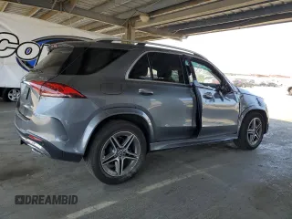 2023 Mercedes-Benz GLE 350 with VIN 4JGFB4KB5PA918384, listed as a Copart auction lot 59323955 with 35,607 mi miles and Salvage title. Bid and sale history available at DreamBid. Image 3.