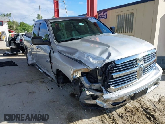 2015 Ram 1500 Lone Star with VIN 1C6RR6GT9FS779001, listed as a IAAI auction lot 41661684 with 133,048 mi miles. Bid and sale history available at carsss.com. Image 1.
