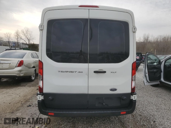 2015 Ford Transit XL with VIN 1FBAX2CM6FKA75622, listed as a Copart auction lot 49410195 with 373,295 mi miles and Salvage title. Bid and sale history available at DreamBid. Image 6.