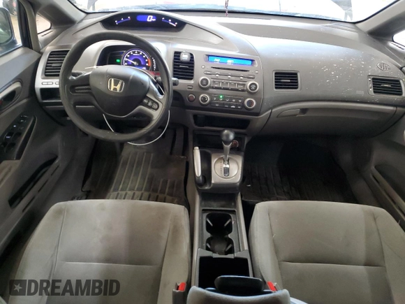 2008 Honda Civic LX with VIN 1HGFA16538L101125, listed as a Copart auction lot 55877955 with 191,387 mi miles and Non Repairable. Bid and sale history available at DreamBid. Image 8.