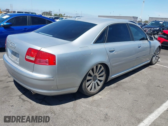2006 Audi A8 4.2L with VIN WAUML44EX6N016219, listed as a IAAI auction lot 42666433 with Not provided miles and . Bid and sale history available at DreamBid. Image 4.