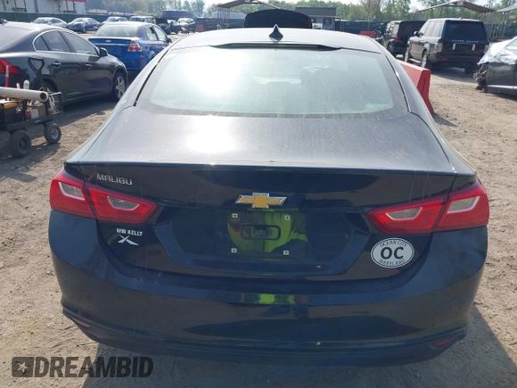 2018 Chevrolet Malibu LS with VIN 1G1ZB5STXJF164501, listed as a IAAI auction lot 42092462 with 153,588 mi miles and . Bid and sale history available at DreamBid. Image 16.