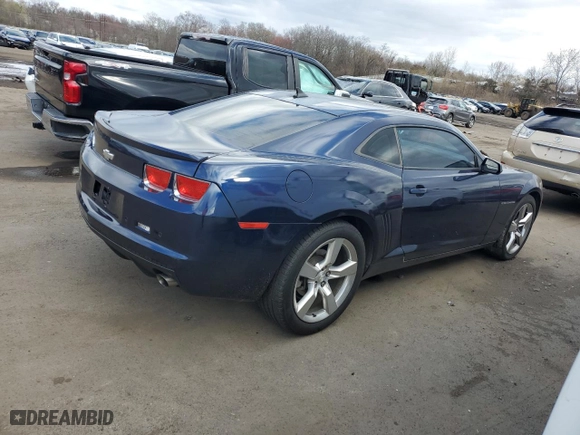 2011 Chevrolet Camaro 2LT with VIN 2G1FC1ED3B9128964, listed as a Copart auction lot 51523595 with 0 mi miles and Salvage Title. Bid and sale history available at carsss.com. Image 3.
