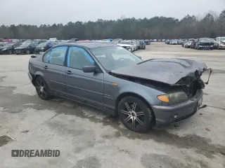 2002 BMW 3 Series 325i with VIN WBAET37472NG79214, listed as a Copart auction lot 43781045 with 310,968 mi miles and Salvage Title. Bid and sale history available at carsss.com. Image 4.
