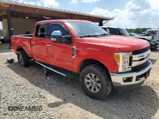 2017 Ford F-250 Lariat with VIN 1FT7W2BT9HED98646, listed as a Copart auction lot 55220645 with 100,693 mi miles and Salvage title. Bid and sale history available at DreamBid. Image 4.
