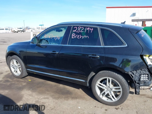 2016 Audi Q5 Premium Plus with VIN WA1L2AFP6GA038817, listed as a IAAI auction lot 41763474 with 75,490 mi miles. Bid and sale history available at carsss.com. Image 15.
