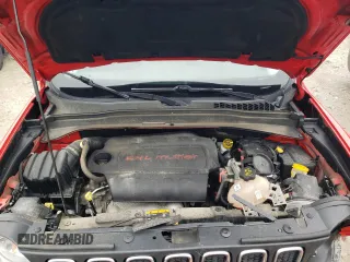 2017 Jeep Renegade Sport with VIN ZACCJBAB9HPG53518, listed as a Copart auction lot 55416835 with 116,123 mi miles and Salvage title. Bid and sale history available at DreamBid. Image 12.