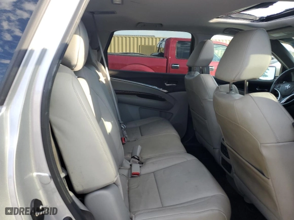 2014 Acura MDX Tech Pkg with VIN 5FRYD4H47EB034305, listed as a Copart auction lot 47041315 with 124,391 mi miles and Salvage Title. Bid and sale history available at carsss.com. Image 11.