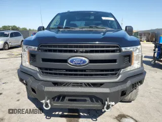 2018 Ford F-150 XL with VIN 1FTEW1EBXJFD71394, listed as a Copart auction lot 52384775 with 185,267 mi miles and Salvage Title. Bid and sale history available at carsss.com. Image 5.