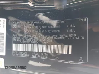 2018 Toyota Sienna XLE Auto Access Seat with VIN 5TDYZ3DC2JS926543, listed as a IAAI auction lot 42250898 with 138,489 mi miles and . Bid and sale history available at DreamBid. Image 9.