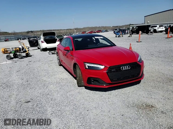 2020 Audi A5 Sportback Premium Plus with VIN WAUCNCF52LA012990, listed as a Copart auction lot 47703204 with 21,084 mi miles. Bid and sale history available at carsss.com. Image 12.