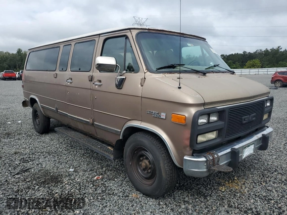1995 GMC Rally z VIN 1GJGG39K6SF525508, wystawiony jako Copart lot #74144674 z przebiegiem Nie podano mil oraz Szkody całkowita. Historia ofert i sprzedaży dostępna na DreamBid. Obrazek 4.