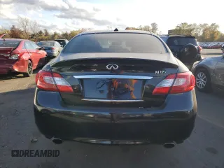 2011 Infiniti M37 with VIN JN1BY1ARXBM374134, listed as a Copart auction lot 76784864 with 0 mi miles and Salvage Title. Bid and sale history available at carsss.com. Image 6.