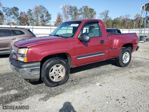 2005 Chevrolet Silverado 1500 Z71 with VIN 1GCEK14T85Z308644, listed as a Copart auction lot 78056654 with 107,398 mi miles and Salvage Title. Bid and sale history available at carsss.com. Image 1.