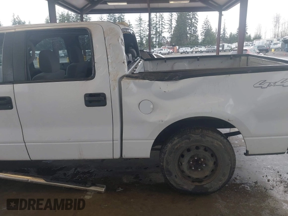 2007 Ford F-150 XLT with VIN 1FTPW14V87FA17113, listed as a IAAI auction lot 41862140 with 396,701 mi miles. Bid and sale history available at carsss.com. Image 6.