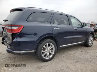 2017 Dodge Durango Citadel with VIN 1C4RDJEG8HC814558, listed as a Copart auction lot 83306564 with 103,361 mi miles and Clean Title. Bid and sale history available at carsss.com. Image 3.