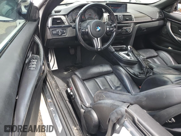 2017 BMW M4 with VIN WBS3U9C58HP970803, listed as a Copart auction lot 60145424 with 70,873 mi miles and Salvage Title. Bid and sale history available at carsss.com. Image 8.