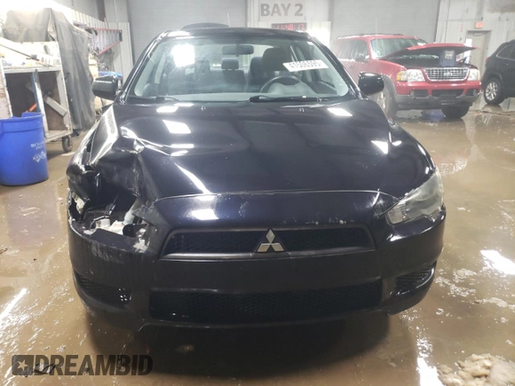 2009 Mitsubishi Lancer DE with VIN JA3AU16U29U015659, listed as a Copart auction lot 41506595 with 142,583 mi miles and Salvage Title. Bid and sale history available at carsss.com. Image 5.