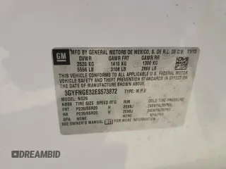 2014 Cadillac SRX Premium Collection z VIN 3GYFNGE32ES573872, wystawiony jako Copart lot #49871955 z przebiegiem 119 362 mil mil oraz Szkody całkowita. Historia ofert i sprzedaży dostępna na DreamBid. Obrazek 15.