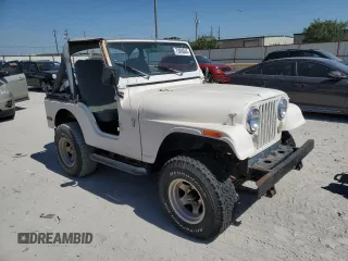 1978 Jeep CJ z VIN J8F83AH110988, wystawiony jako Copart lot #73996844 z przebiegiem Nie podano mil oraz Czysty tytuł • Clean title. Historia ofert i sprzedaży dostępna na DreamBid. Obrazek 4.