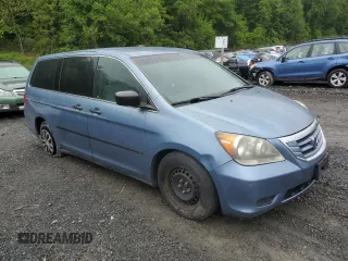 2010 Honda Odyssey LX with VIN 5FNRL3H26AB001758, listed as a Copart auction lot 58320535 with 131,373 mi miles and Salvage title. Bid and sale history available at DreamBid. Image 4.
