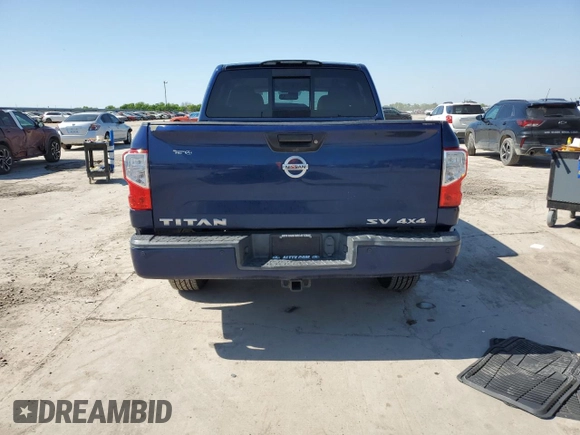 2017 Nissan Titan SV z VIN 1N6AA1E58HN514055, wystawiony jako Copart lot #52192245 z przebiegiem 82 445 mil mil oraz Czysty tytuł • Clean title. Historia ofert i sprzedaży dostępna na DreamBid. Obrazek 6.