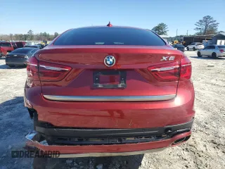2018 BMW X6 sDrive35i with VIN 5UXKU0C51J0G69806, listed as a Copart auction lot 44925285 with 50,606 mi miles and Salvage Title. Bid and sale history available at carsss.com. Image 6.