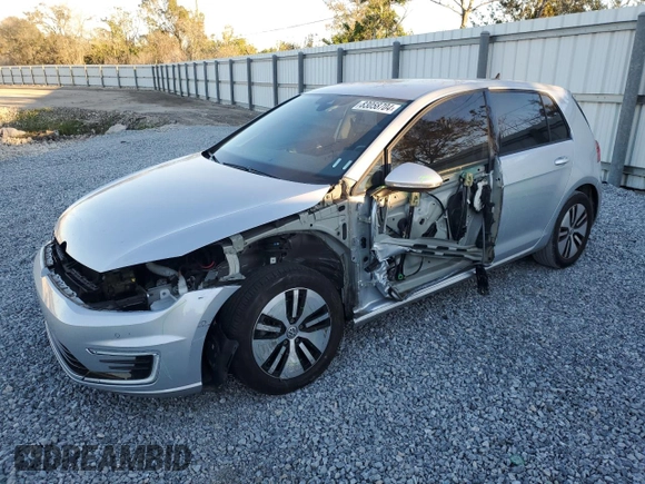 2019 Volkswagen Golf SEL Premium with VIN WVWPR7AU1KW907824, listed as a Copart auction lot 83058704 with 23,688 mi miles and Salvage title. Bid and sale history available at DreamBid. Image 1.