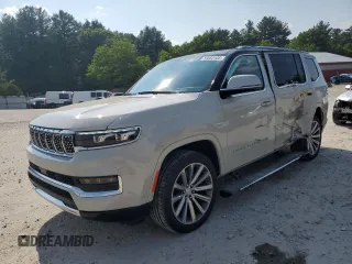 2022 Jeep Grand Wagoneer Series I with VIN 1C4SJVEJ5NS135958, listed as a Copart auction lot 59663105 with 30,761 mi miles and Salvage title. Bid and sale history available at DreamBid. Image 1.