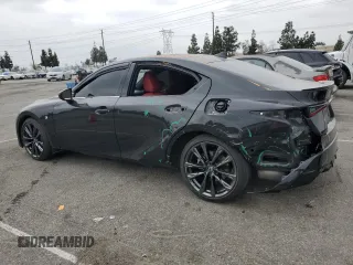 2023 Lexus IS 350 F Sport with VIN JTHGZ1B21P5069896, listed as a Copart auction lot 50947125 with 13,980 mi miles and Salvage title. Bid and sale history available at DreamBid. Image 2.